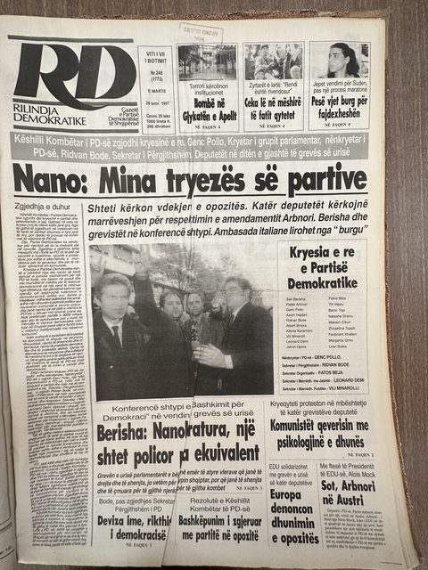 Rilindja Demokratike 1997-10-28